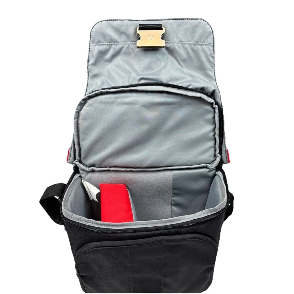 Manfrotto EUC Camera Shoulder Bag Unisex OS Black‎ Padded DSLR Case MB SV-SB-3BB